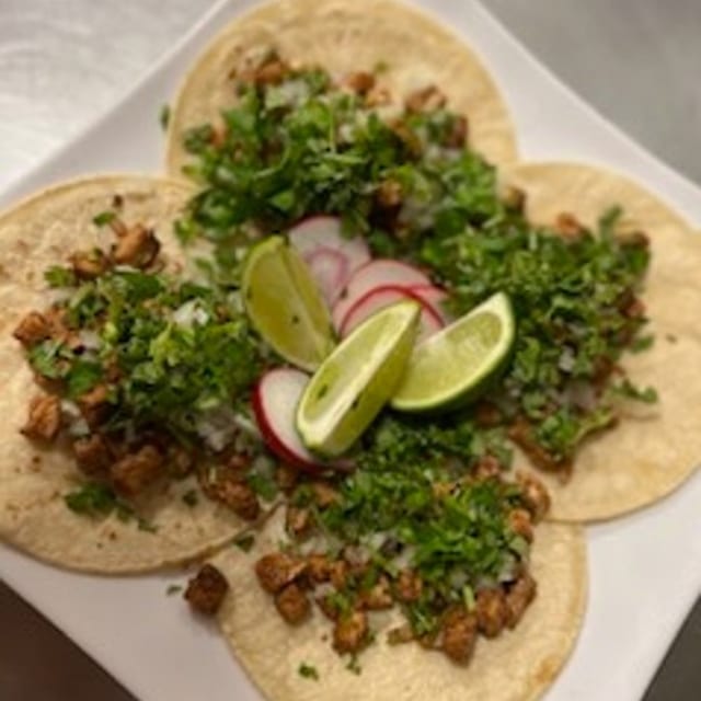 Steak (Chopped Steak) Taco.
