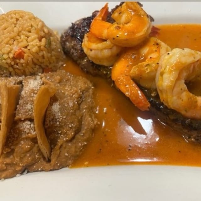 Steak & Shrimp.